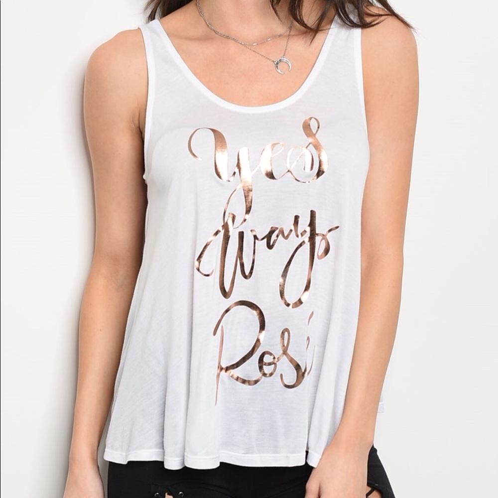 Yes Way Rose tank top